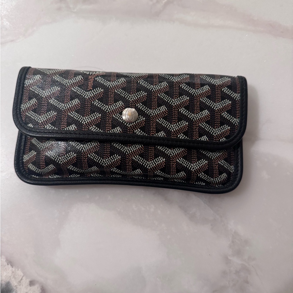 Goyard Black and Brown Patterned Tote - Picture 9 of 9